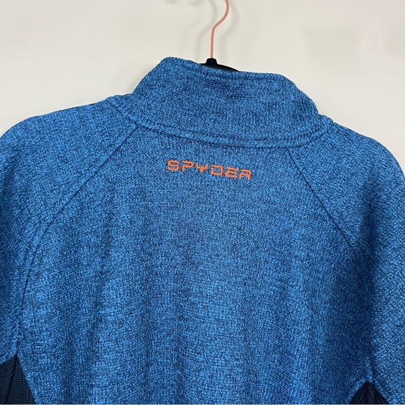 MEN’S SPYDER ZIP UP JACKET IN BLUE AND ORANGE SIZE XL - Picture 12 of 15
